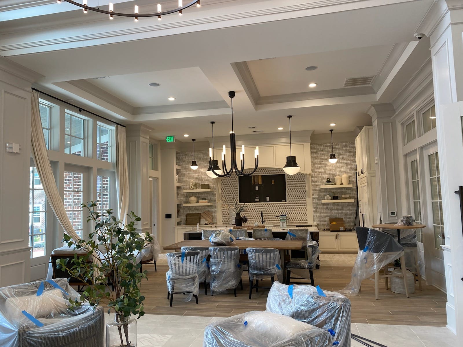 Professional interior painting and wall finishing in Raleigh NC houses